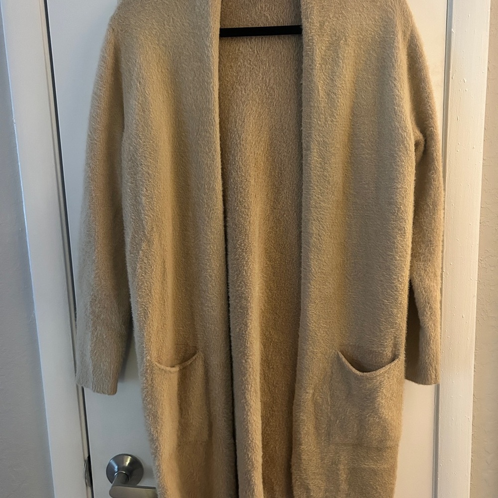 Cozy Tan Women's Cardigan